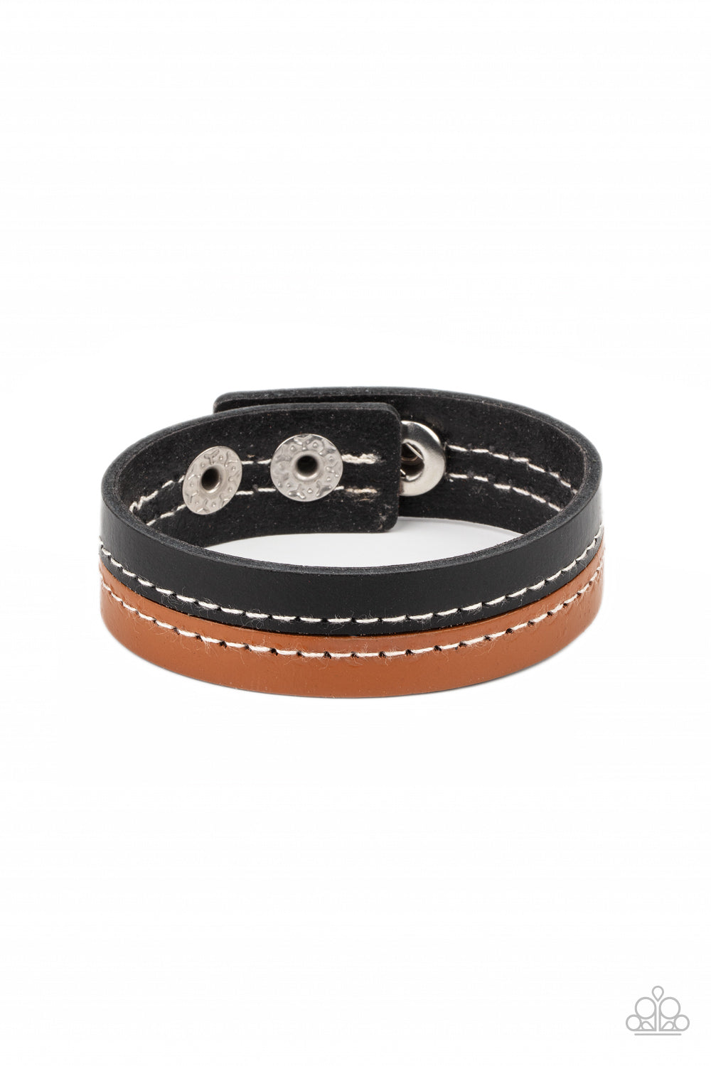 Paparazzi - Simply Safari - Black Bracelet