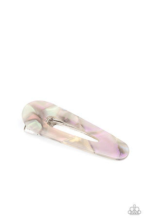 Paparazzi - Walking on HAIR - Silver Hair Clip