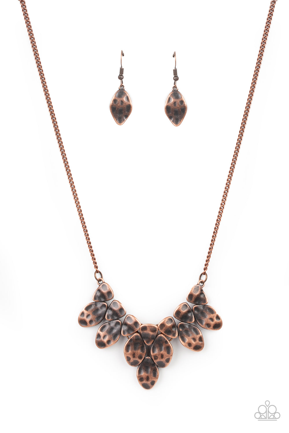 Paparazzi - Rustic Smolder - Copper Necklace