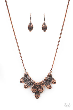 Paparazzi - Rustic Smolder - Copper Necklace