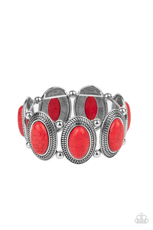 Paparazzi - Until The Cows Come HOMESTEAD - Red Bracelet