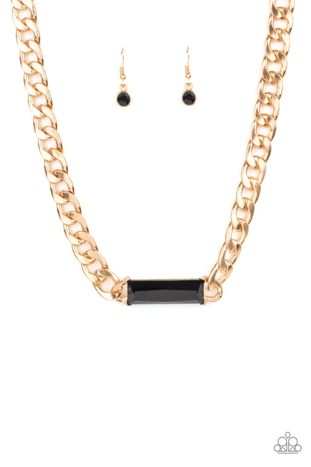 Paparazzi - Urban Royalty - Gold Necklace