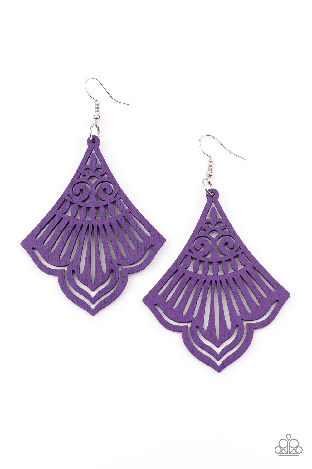 Paparazzi - Eastern Escape - Purple Earrings