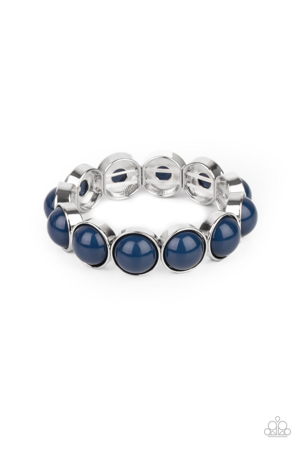 Paparazzi - POP, Drop, and Roll - Blue Bracelet