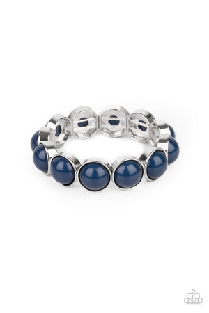 Paparazzi - POP, Drop, and Roll - Blue Bracelet