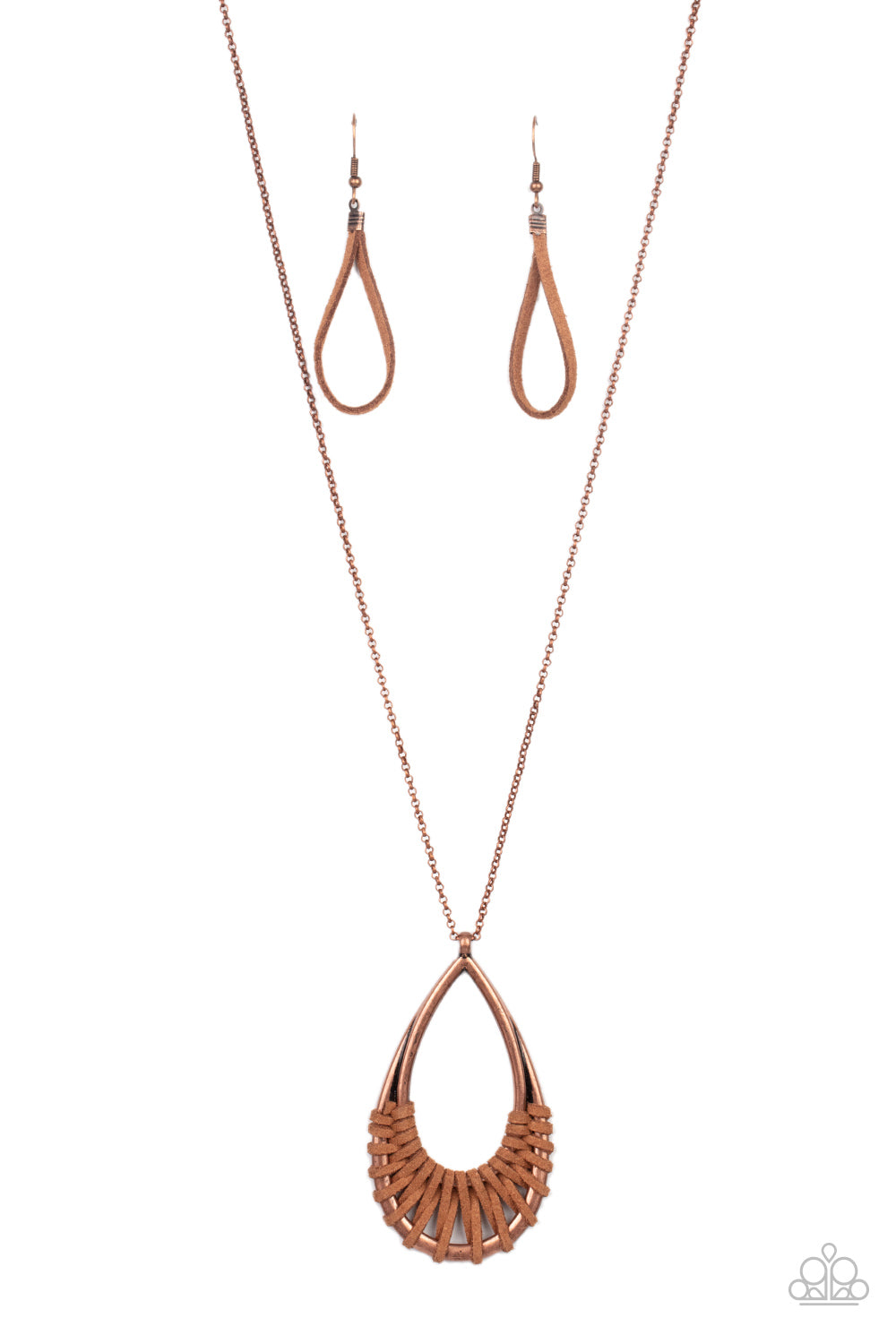 Paparazzi - Homespun Artifact - Copper Necklace
