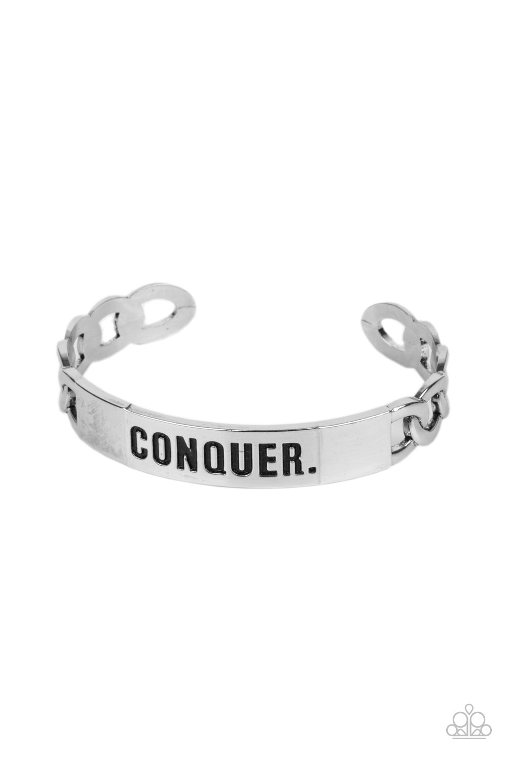 Paparazzi - Conquer Your Fears - Silver Bracelet
