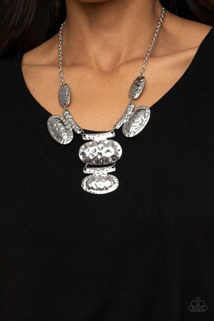Paparazzi - Gallery Relic - Silver Necklace
