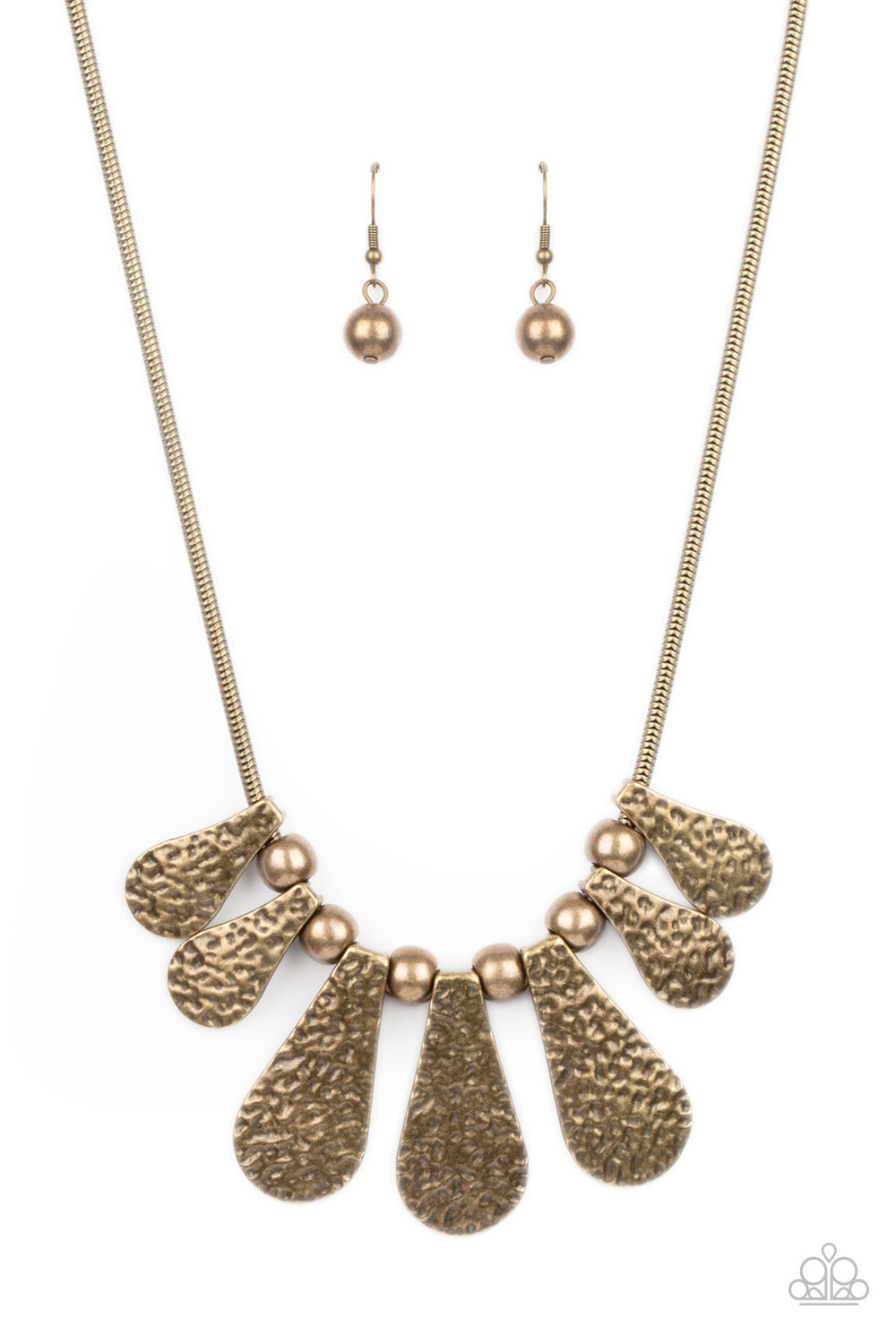 Paparazzi - Gallery Goddess - Brass Necklace