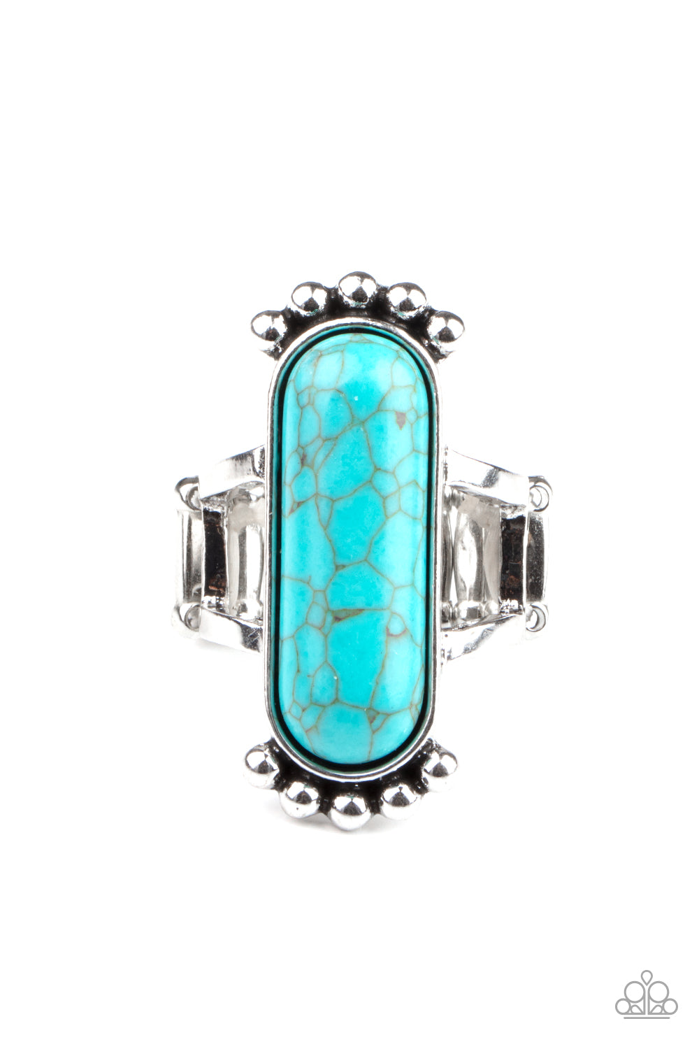 Paparazzi - Ranch Relic - Blue Ring