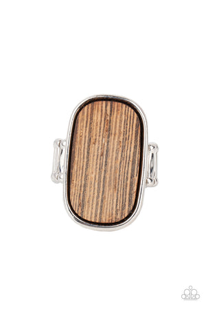 Paparazzi - Reclaimed Refinement - Brown Ring