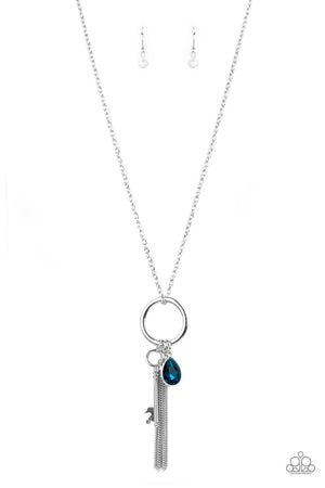 Paparazzi - Unlock Your Sparkle - Blue Necklace