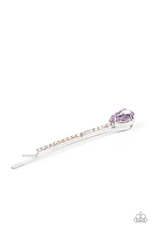 Paparazzi - Princess Precision - Purple Hair Clip