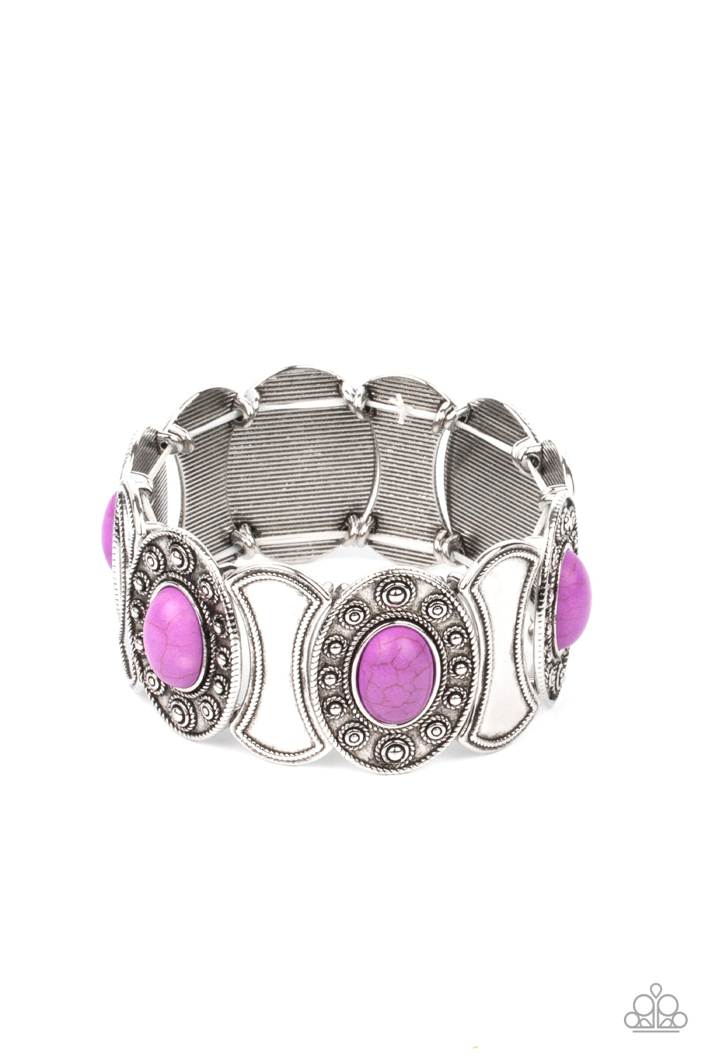 Paparazzi - Desert Relic - Purple Bracelet