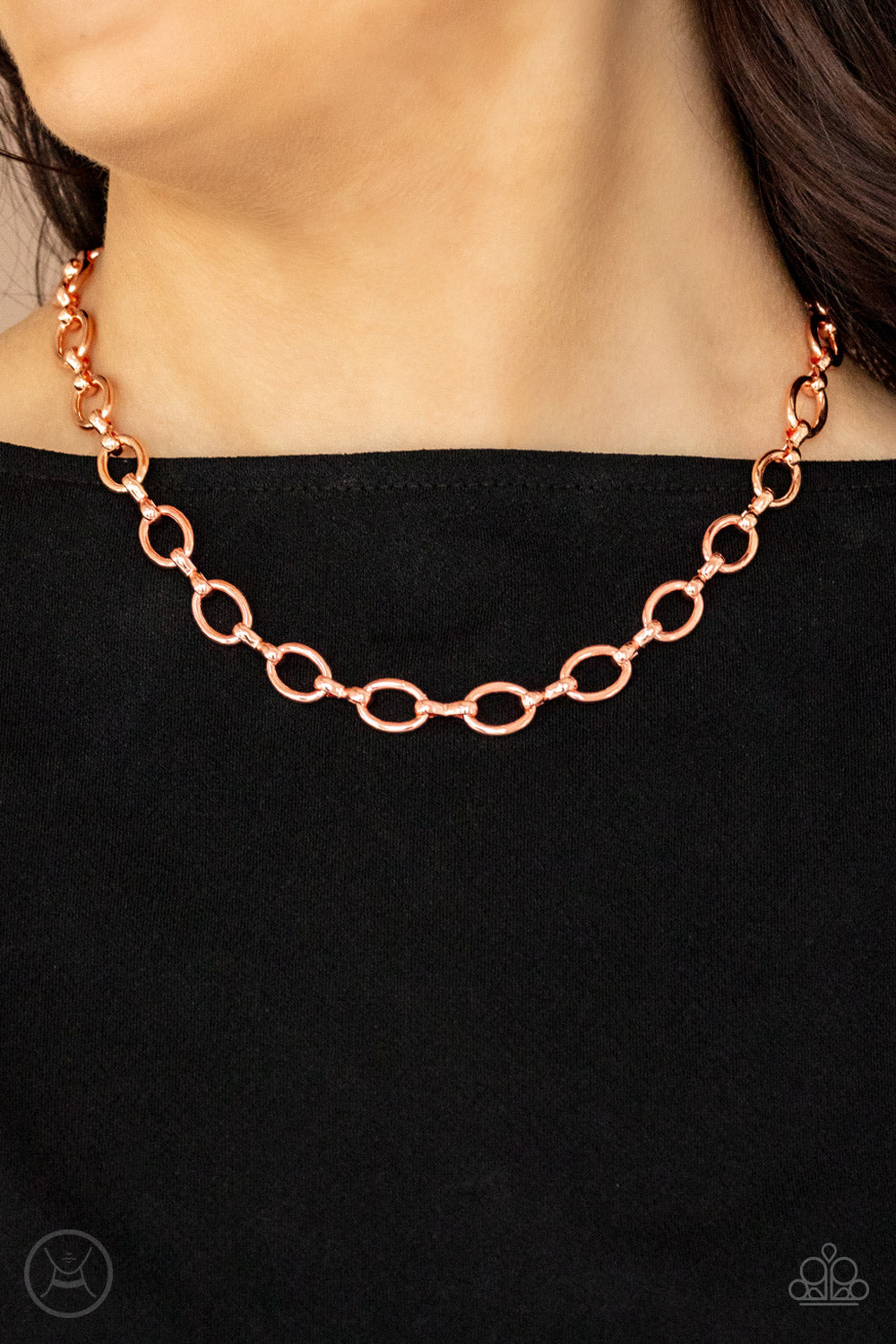 Paparazzi - Craveable Couture - Copper Necklace