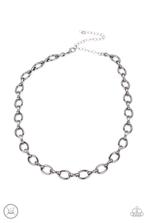 Paparazzi - Craveable Couture - Black Necklace