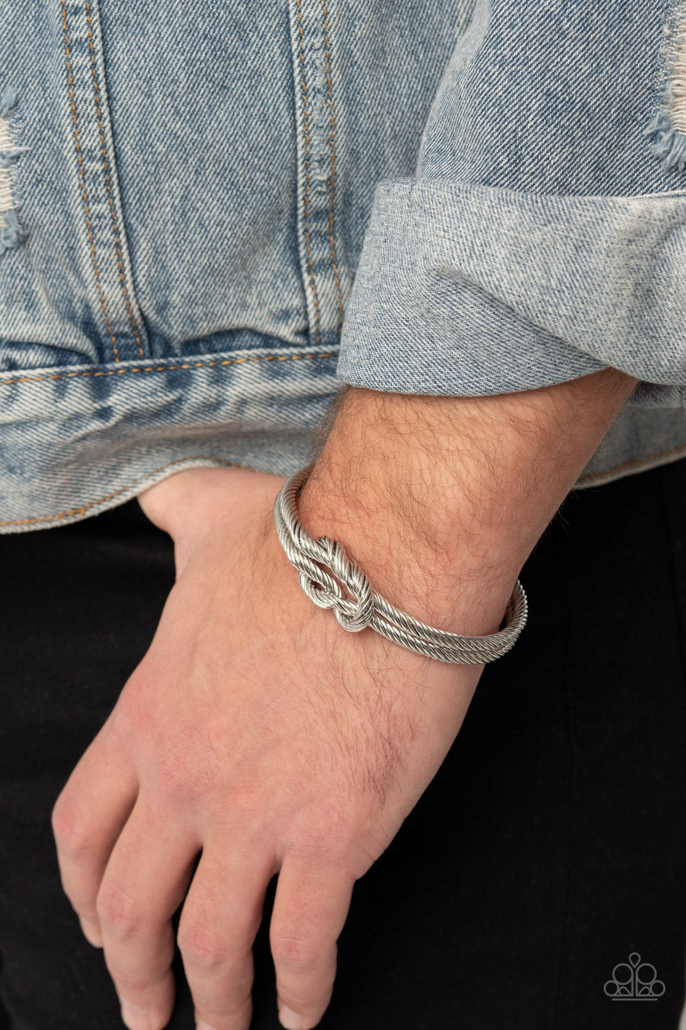 Paparazzi - Nautical Grunge - Silver Bracelet