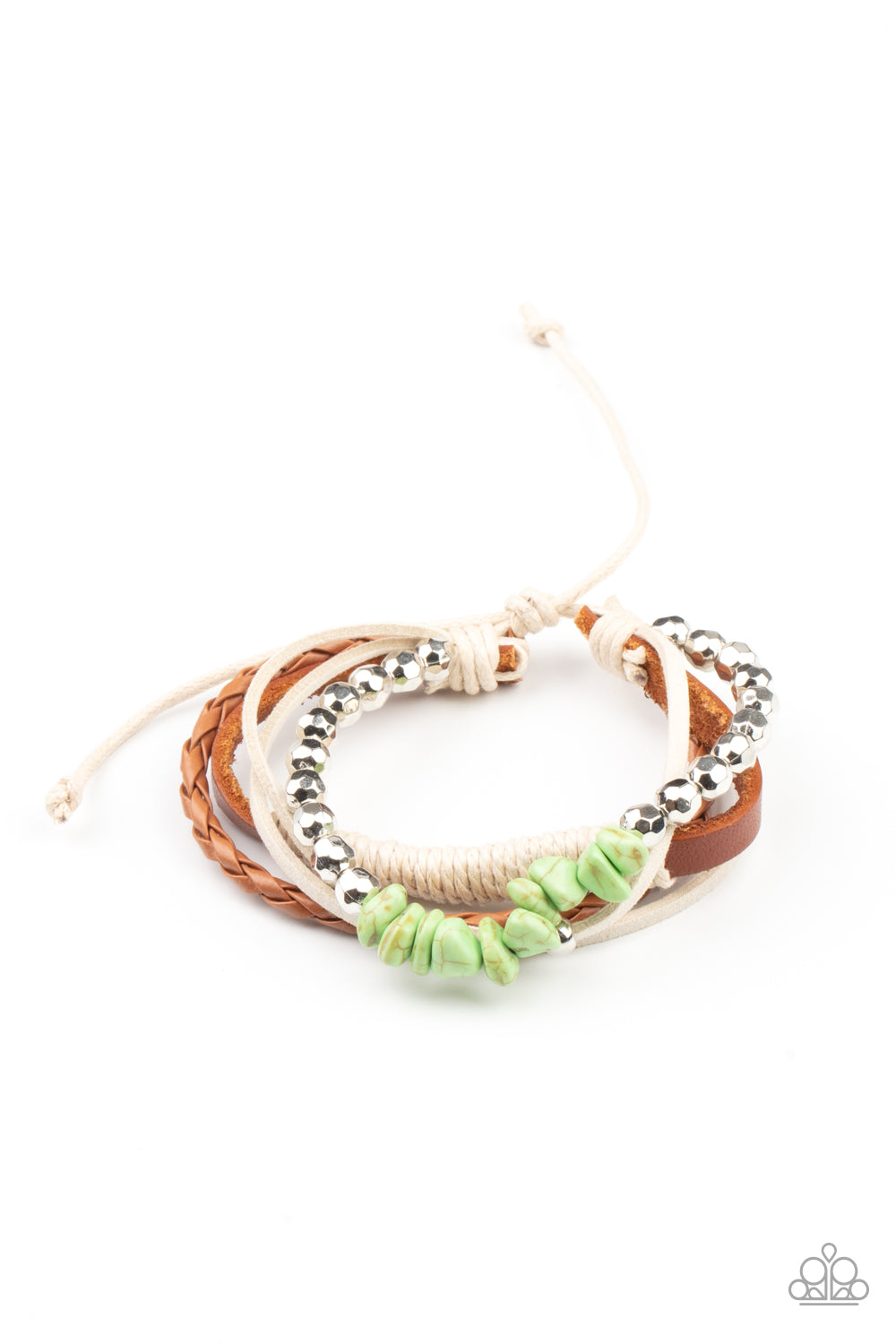 Paparazzi - Keep At ROAM Temperature - Green Bracelet