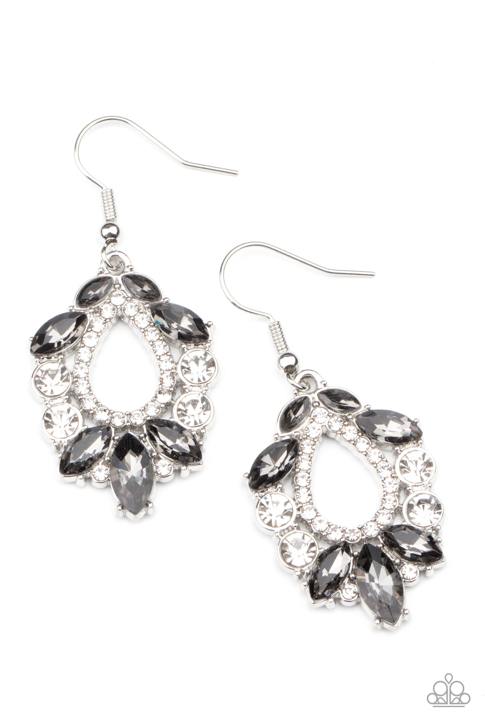 Paparazzi - New Age Noble - Silver Earrings