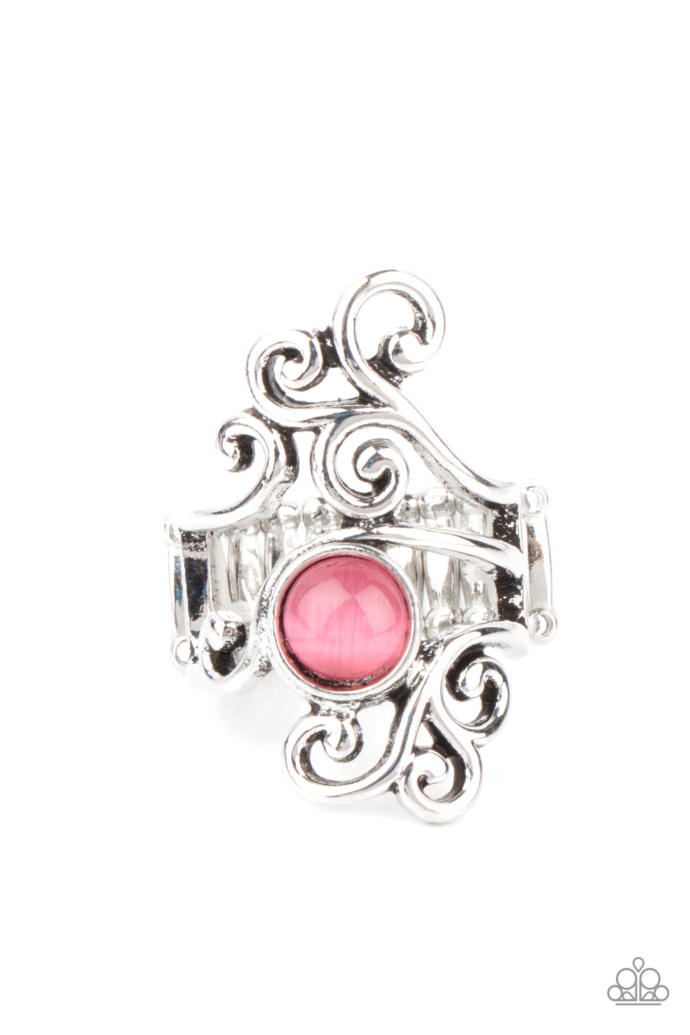 Paparazzi - Glimmering Grapevines - Pink Ring