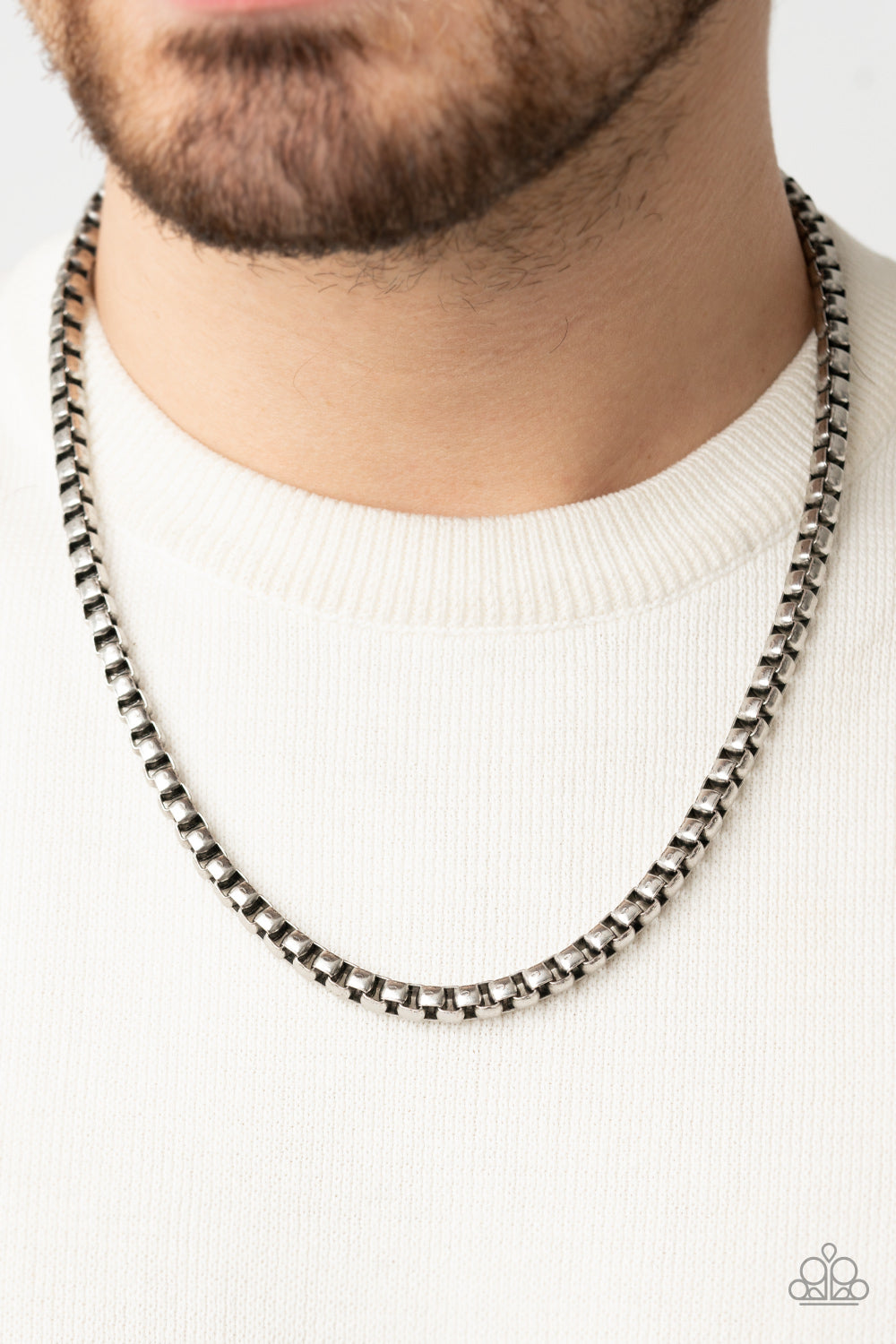 Paparazzi - Combat Zone - Silver Necklace