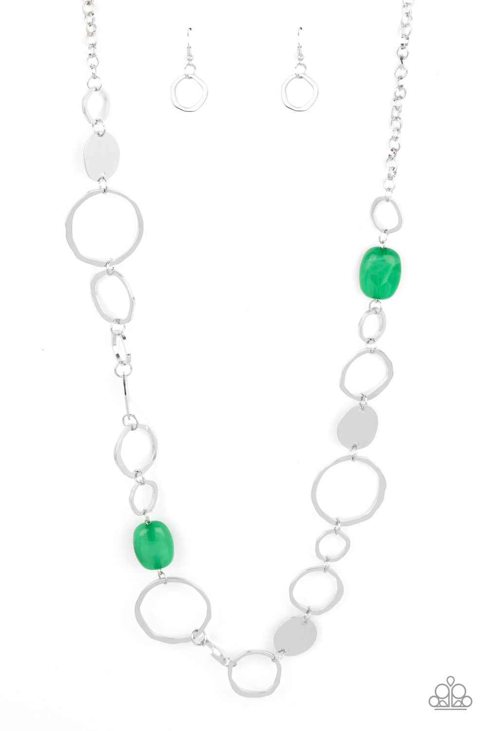 Paparazzi - Colorful Combo - Green Necklace