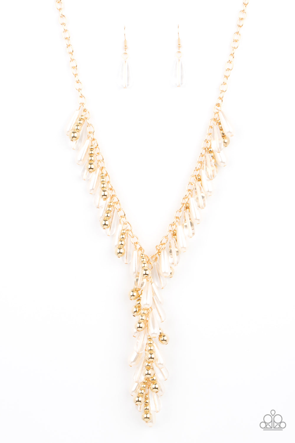Paparazzi - Dripping With DIVA-ttitude - Gold Necklace