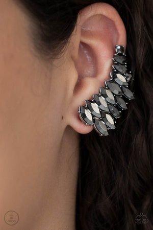 Paparazzi - Explosive Elegance - Silver Earrings