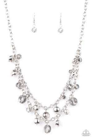 Paparazzi - Ethereally Ensconced - Silver Necklace