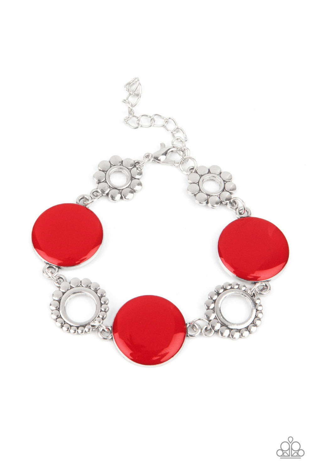 Paparazzi - Garden Regalia - Red Bracelet