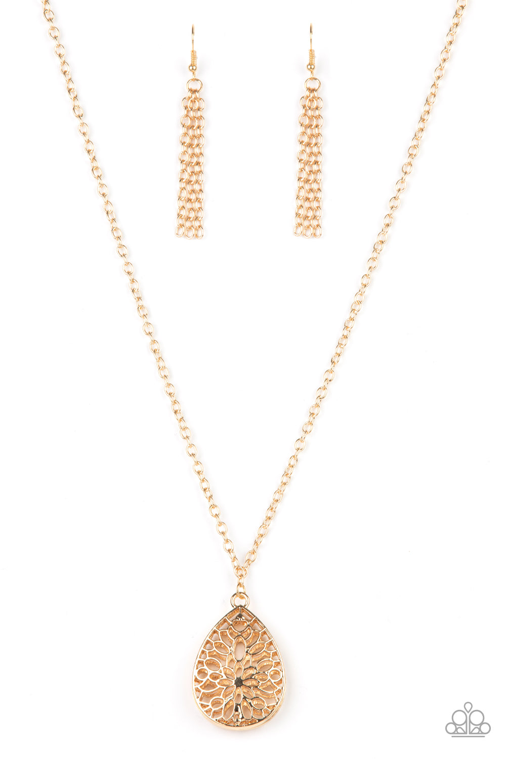 Paparazzi - Garden Estate - Gold Necklace