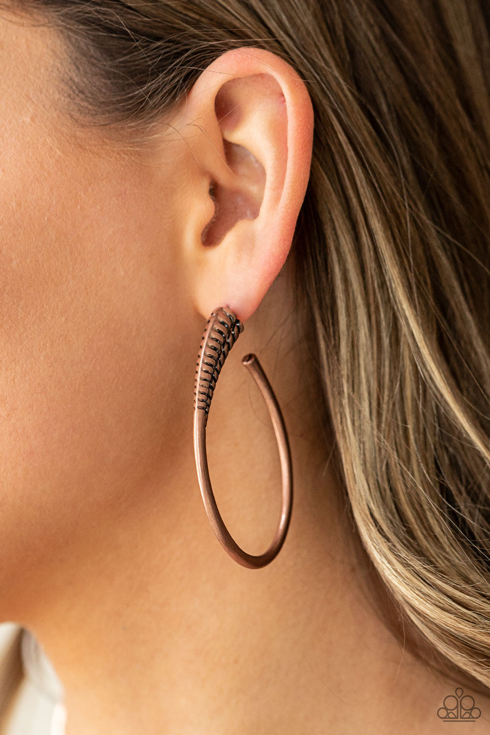 Paparazzi - Fully Loaded - Copper Earrings