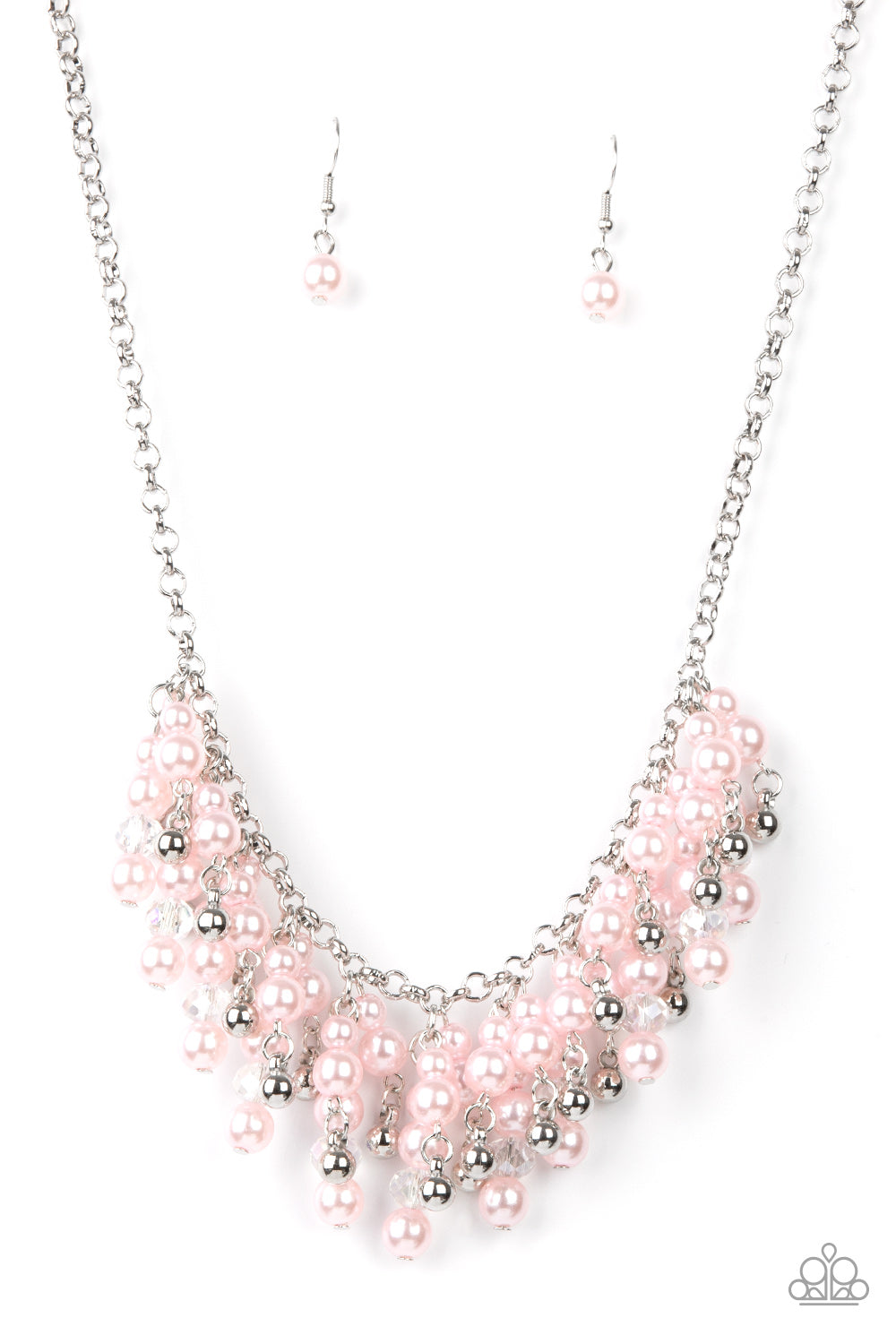 Paparazzi - Champagne Dreams - Pink Necklace
