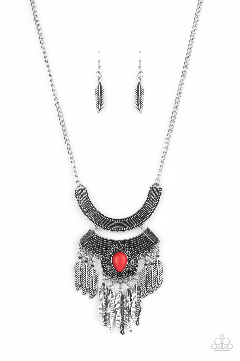 Paparazzi - Desert Devotion - Red Necklace