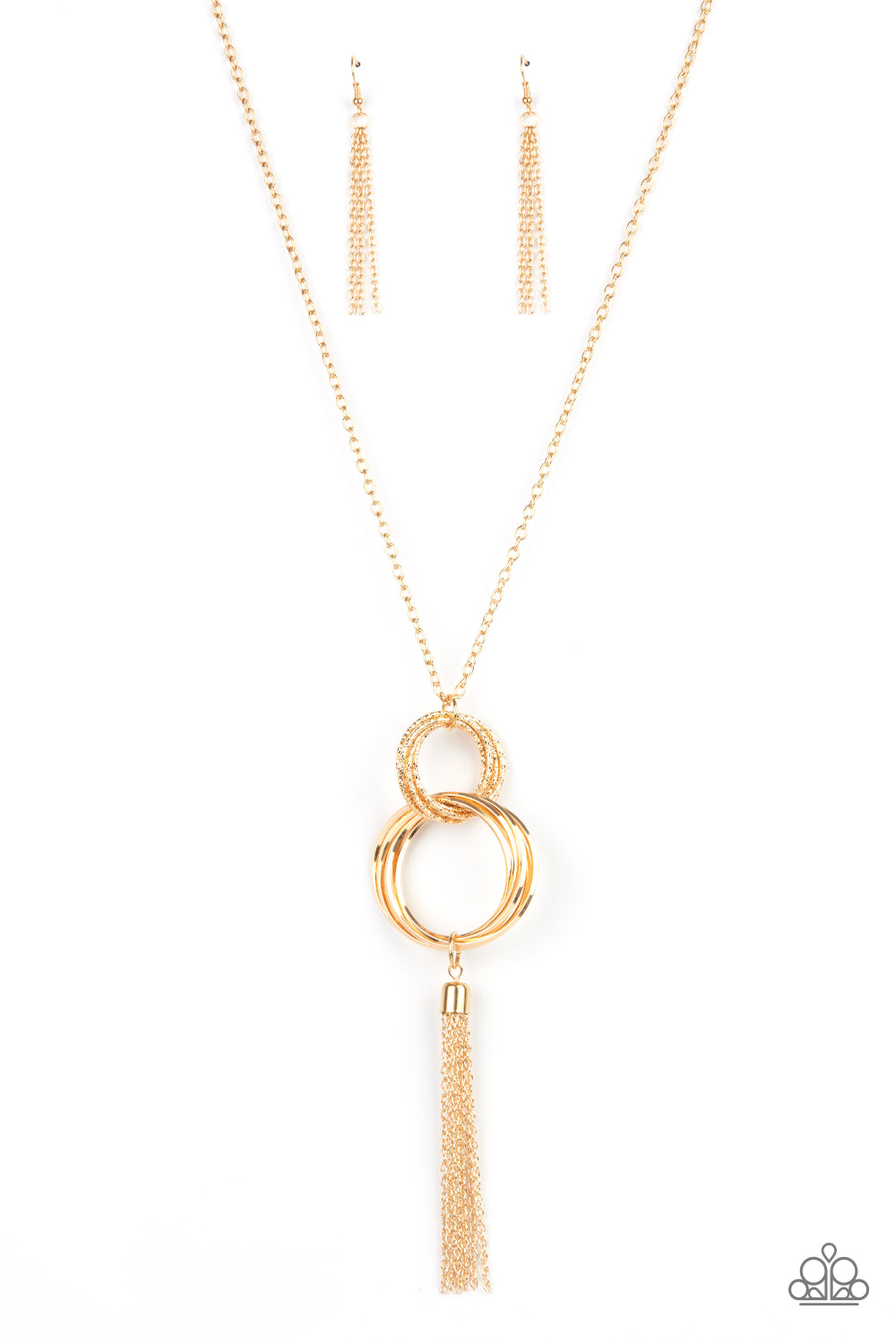 Paparazzi - Orbiting Splendor - Gold Necklace