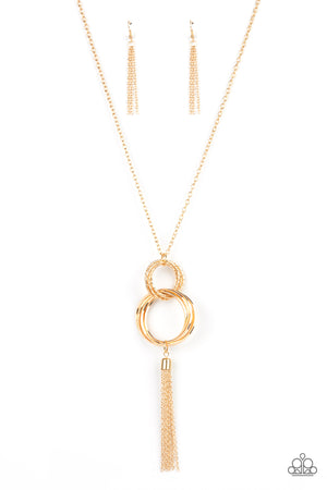 Paparazzi - Orbiting Splendor - Gold Necklace