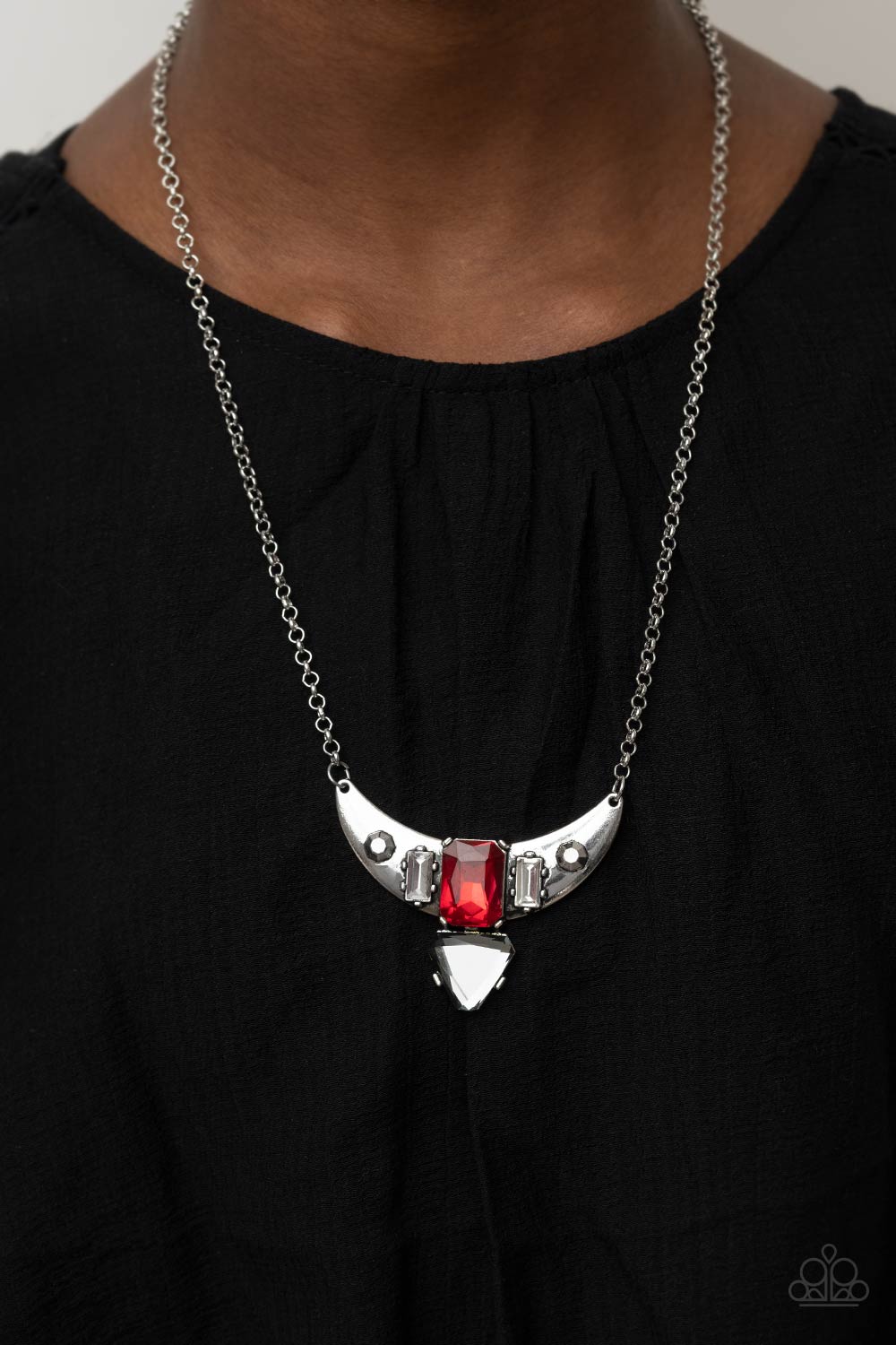 Paparazzi - You the TALISMAN! - Red Necklace