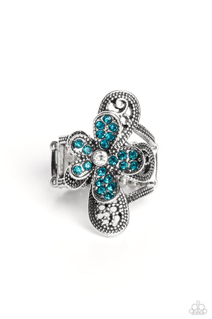 Paparazzi - Garden Escapade - Blue Ring