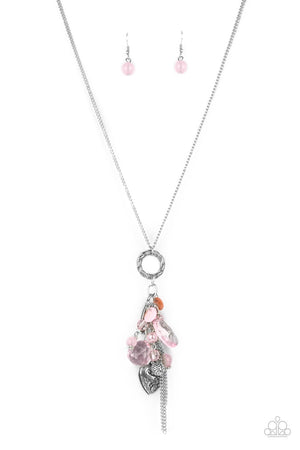 Paparazzi - AMOR to Love - Pink Necklace