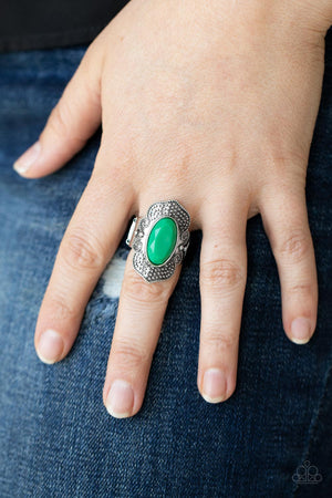 Paparazzi - Taj Mahal Trendsetter - Green Ring