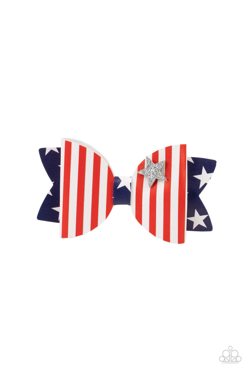 Paparazzi - Red, White, and Bows - Multi Hair Clip