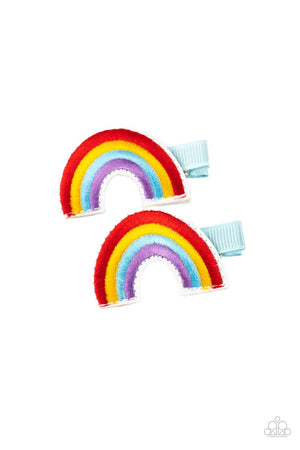 Paparazzi - Follow Your Rainbow - Multi Hair Clips