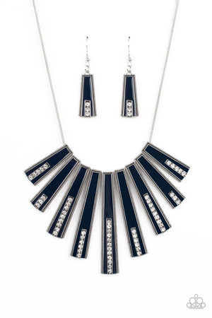 Paparazzi - FAN-tastically Deco - Blue Necklace