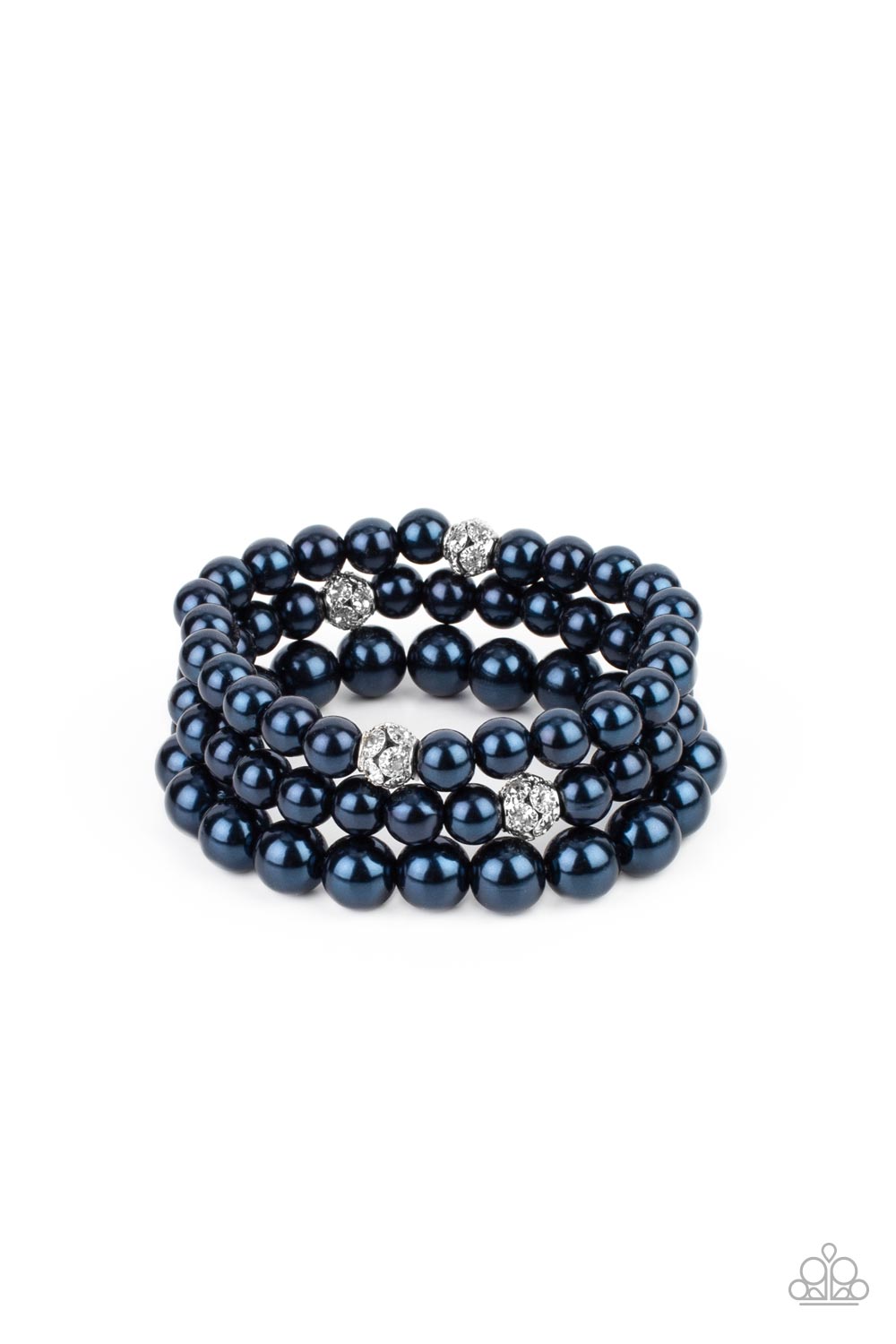 Paparazzi - Here Comes The Heiress - Blue Bracelet