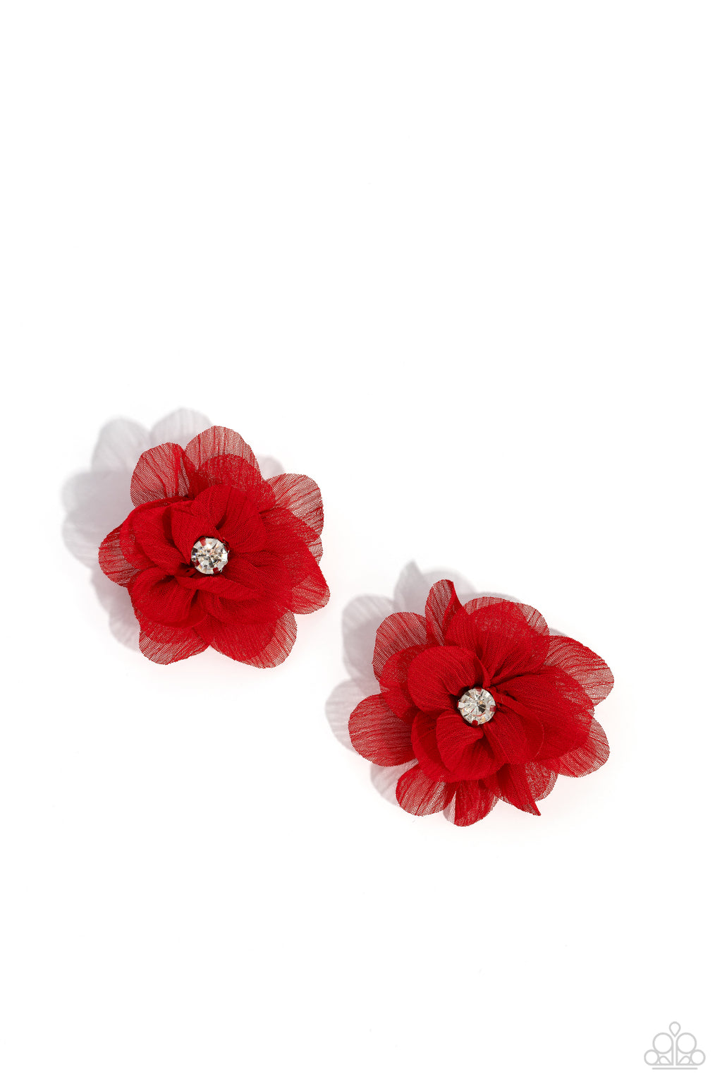 Paparazzi - Perennial Palace - Red Hair Clips