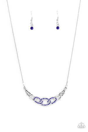 Paparazzi - KNOT In Love - Blue Necklace