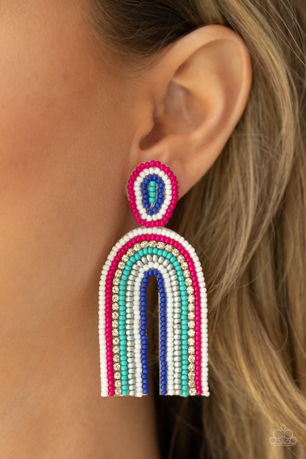 Paparazzi - Rainbow Remedy - Multi Earrings