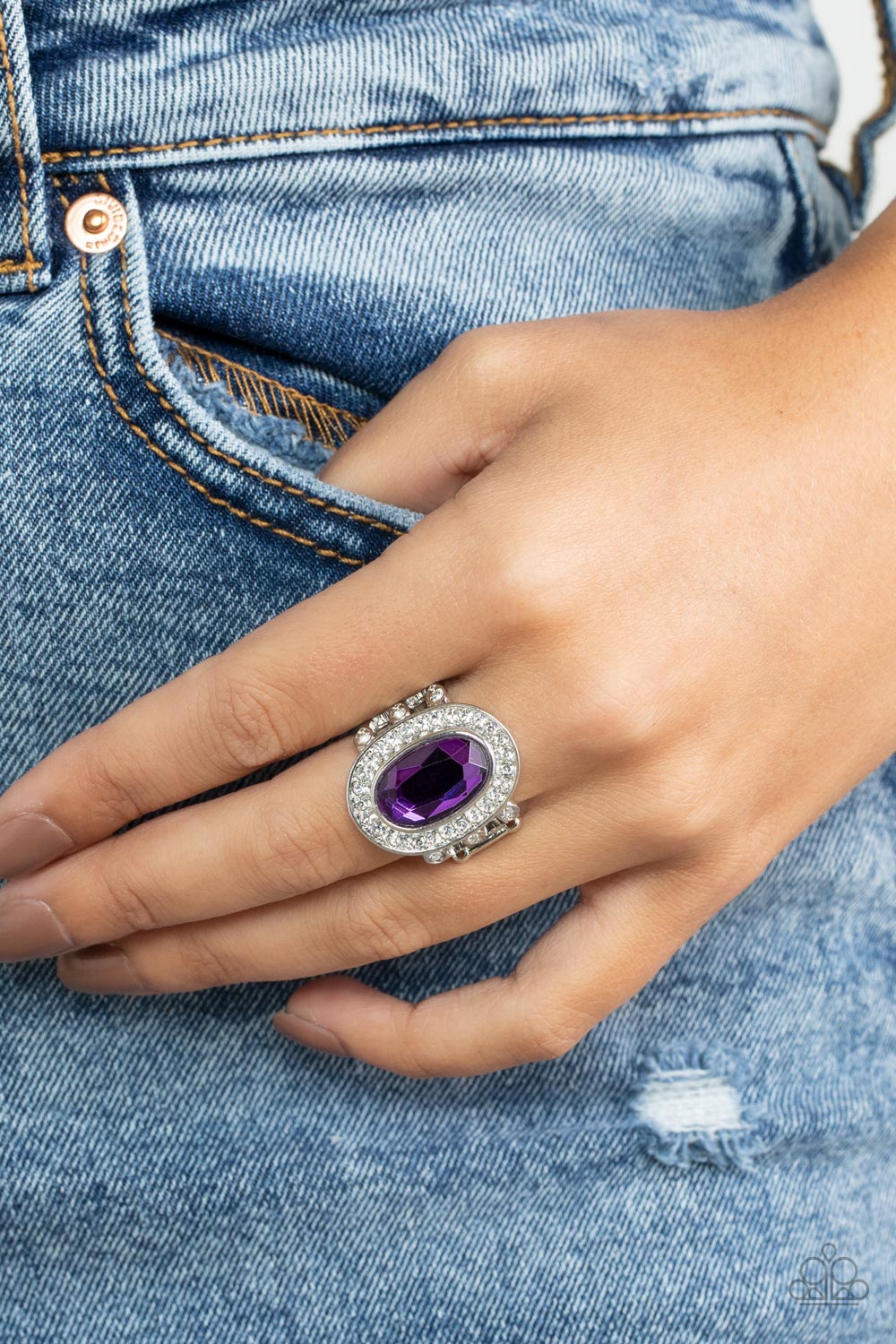 Paparazzi - Always OVAL-achieving - Purple Ring
