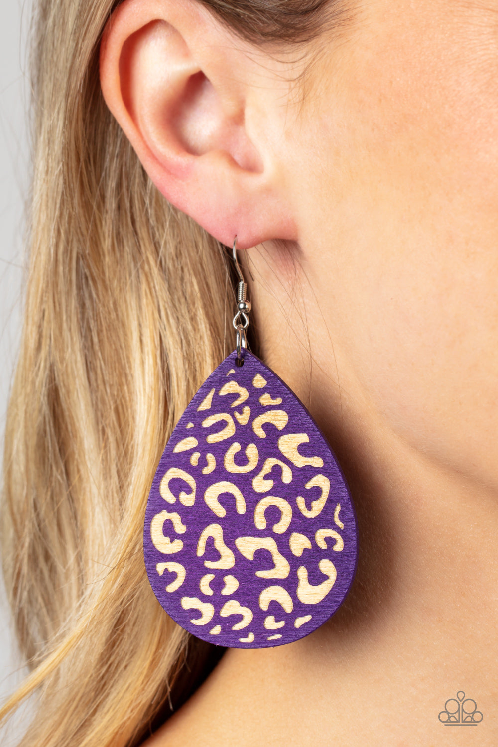 Paparazzi Accessories Suburban Jungle - Purple Earrings