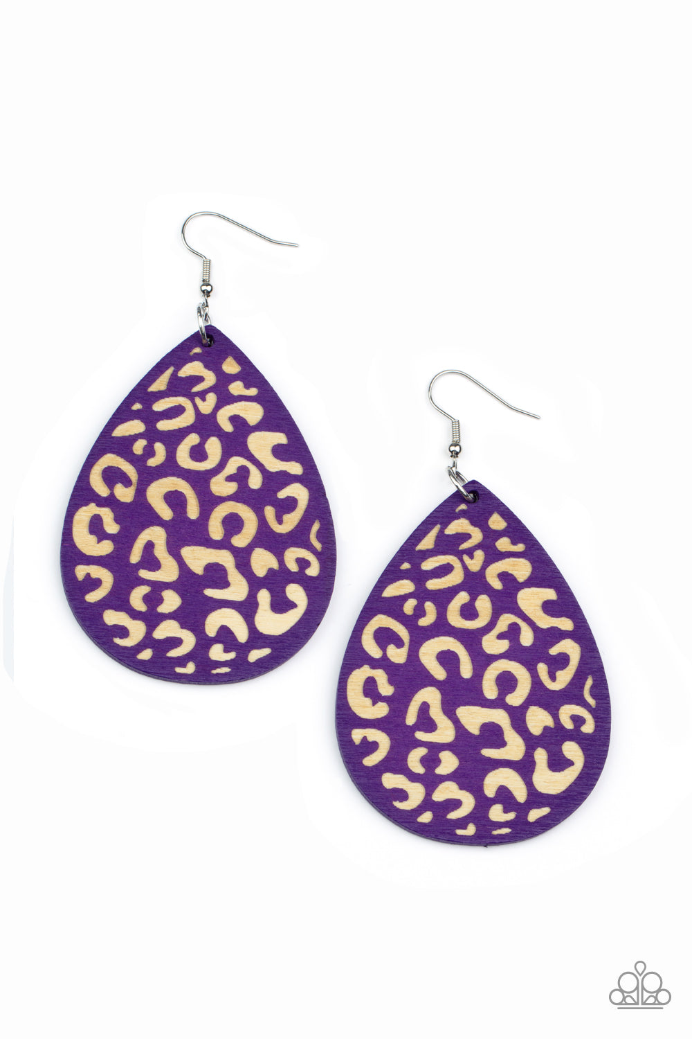 Paparazzi Accessories Suburban Jungle - Purple Earrings